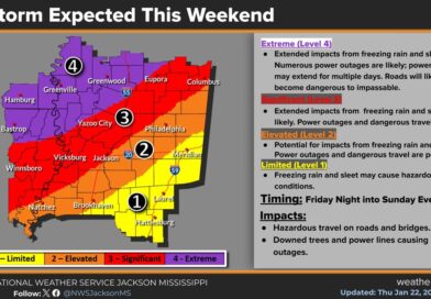 Ice Storm Warning Expanded in Mississippi as Cold Front Approaches Photos from US National Weather Service Jackson Mississippi's post