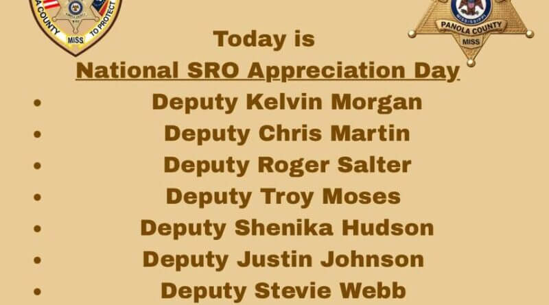 Join us in thanking our School Resource Officers for keeping our schools and kids safe every day!