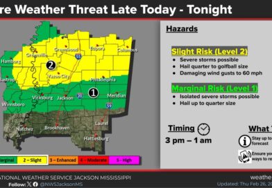 Severe weather threat downgraded to slight for this evening Here is an updated look at the severe weather threat this afternoon into tonight, with an upgrade to
