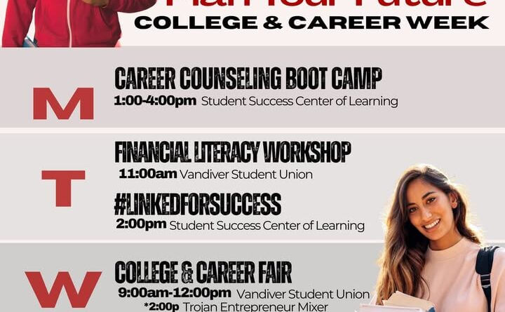 Students encouraged to attend College & Career Week after spring break Students encouraged to attend College & Career Week after spring break