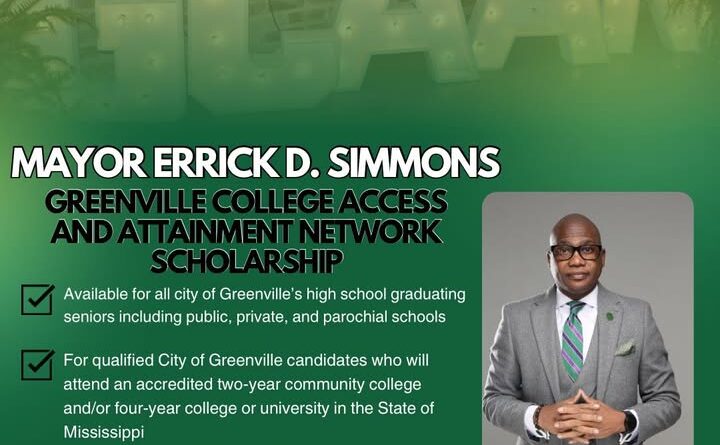 Greenville Mayor Announces Return of GCAAN Scholarship for High School Seniors Greenville Mayor Announces Return of GCAAN Scholarship for High School Seniors