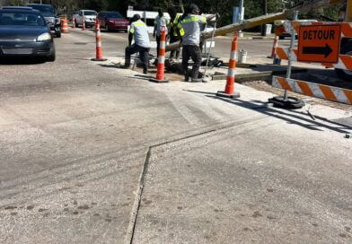 Greenville Street crews repair Main Street and Reed Road Photos from City of Greenville, Mississippi - Government's post